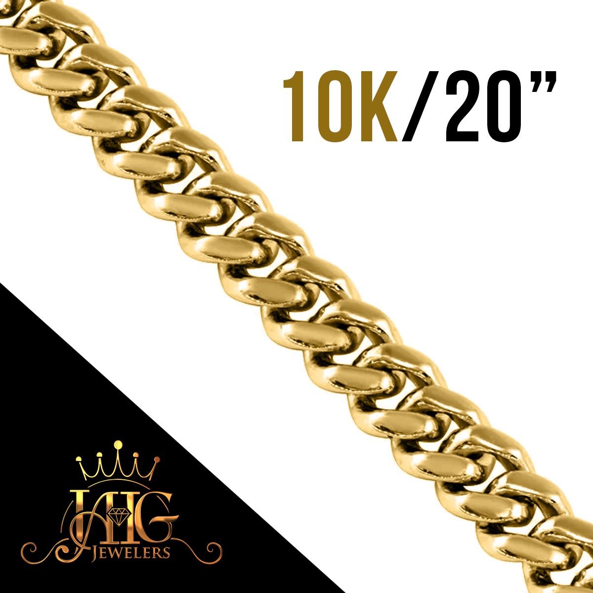 Cuban Link Gold Chain – 10K/20"